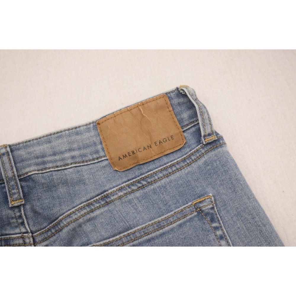 American Eagle Extreme Flex Slim‎ Straight Stretch Denim Blue Jeans Mens 30 x 36